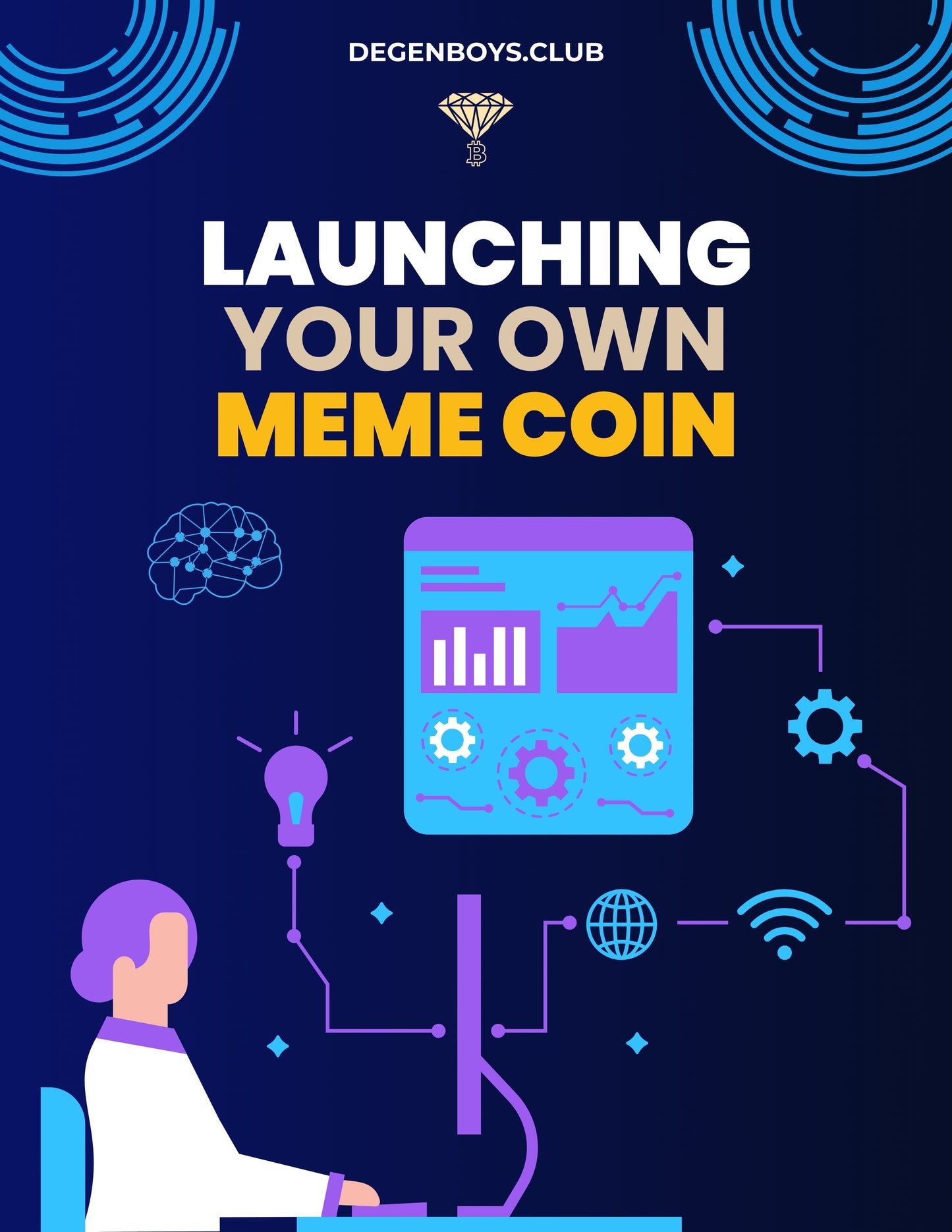Step-by-step guide for designing and launching your own meme coin