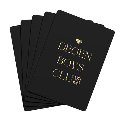 Degen Boys Club Poker Cards